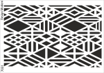 Schablone-Stencil A5 226-7031 Design Modern